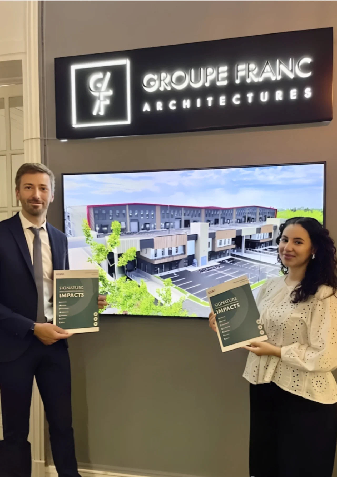 Le Groupe Franc Architectures officialise son engagement avec la signature de la Charte Impacts